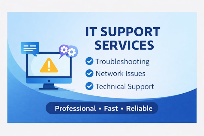 provide IT support and troubleshooting services