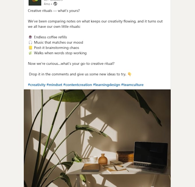 help consultants generate leads through linkedin content