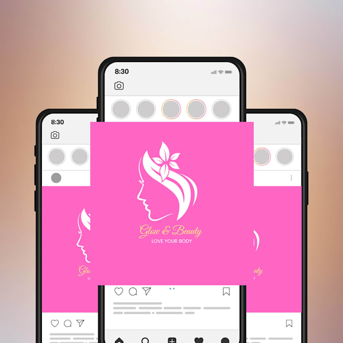 design social media posts, logo, and resume using canva pro