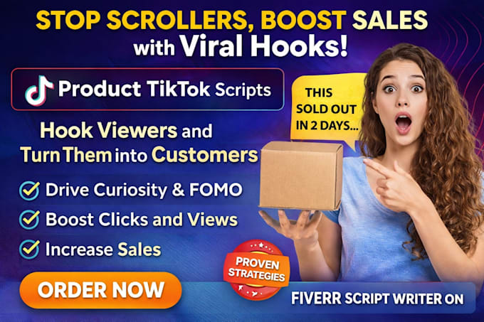 write engaging viral tiktok scripts that drive views