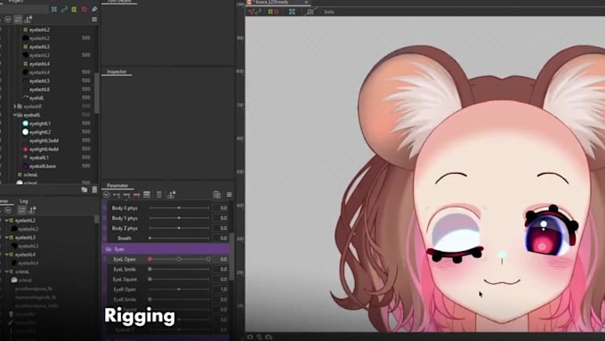 design custom pngtuber model in chibi style, chibi vtuber model, twitch stream