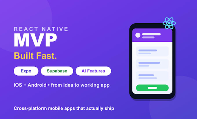 build your react native mvp with supabase and ai