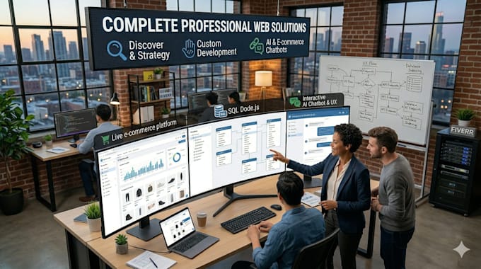 create a website to your needs and business