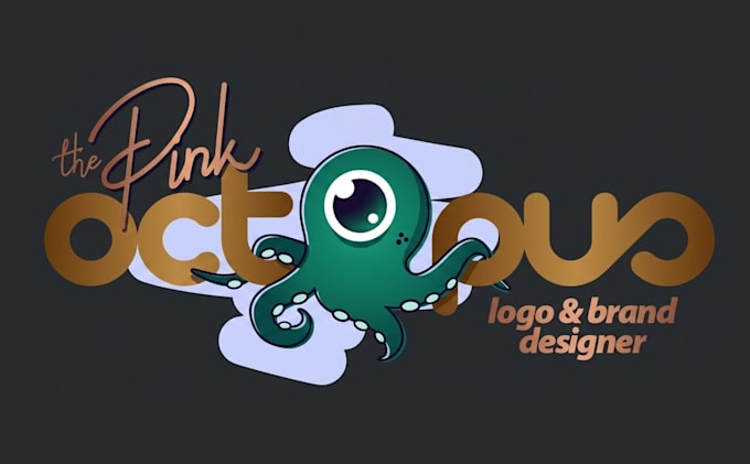 create modern octopus logo t shirt design