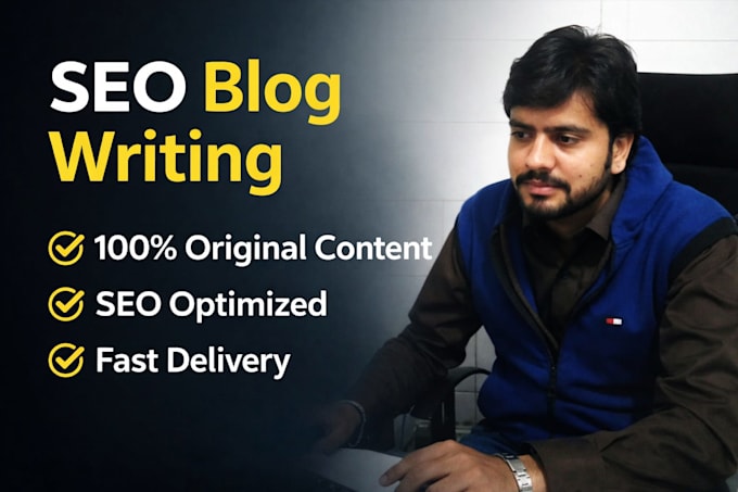 write SEO blog posts for your website