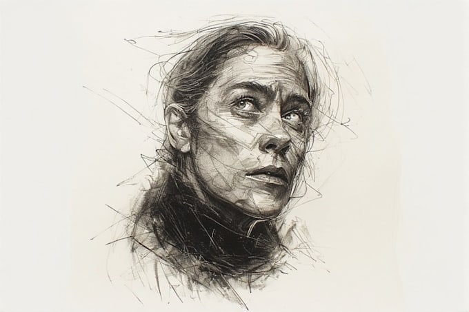 create a custom pencil or charcoal portrait for you