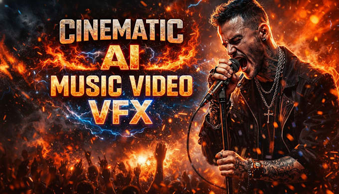 Rap Visuals Edit viral rap music video with insane vfx, cinematic effects and ai ...