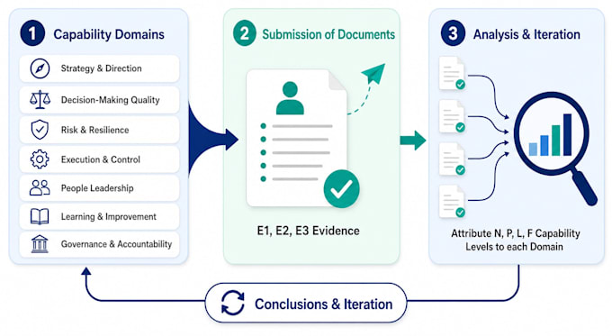 provide a concise, evidence based capability assessment