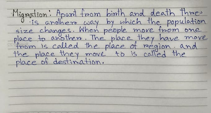 rewrite your notes in beautiful and readable handwriting