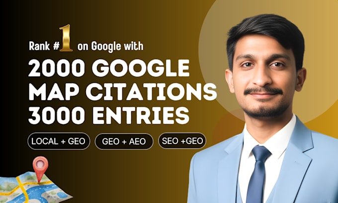 do top local SEO citation, google my business, maps listing