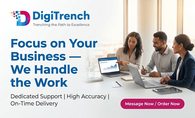handle data entry, CRM, and back office support tasks