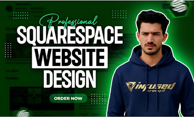 design, redesign, or develop a responsive squarespace website