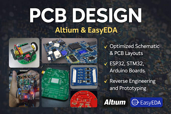 do pcb design and schematic design