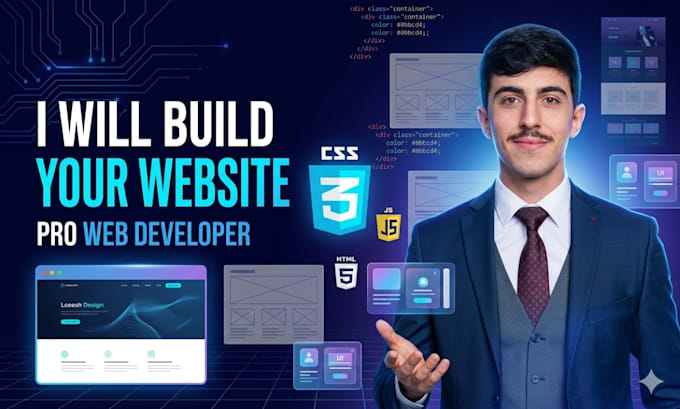 Design and build a modern responsive wordpress website for your ...