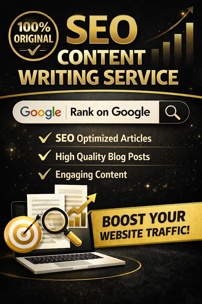 write SEO optimized blog post