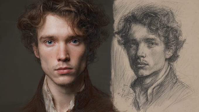 do realistic or fantasy portrait