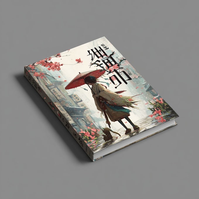 draw a book cover, monster art