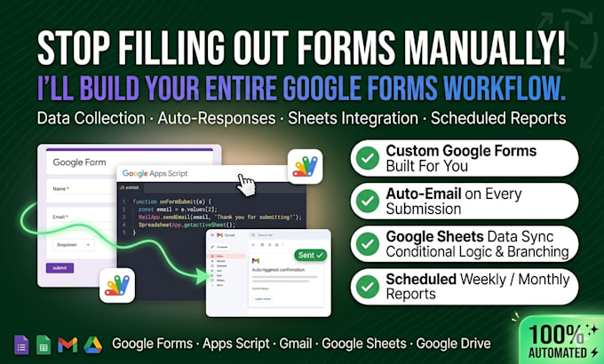 Google Form Script Create google forms, automate with apps script and create workflows by ...