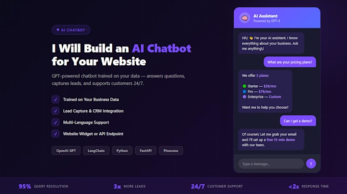 Build a custom ai chatbot powered by chatgpt for your business by ...