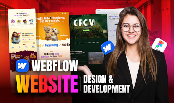 do webflow website development and design, webflow expart