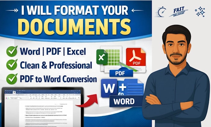 professionally format your word document, report, or PDF