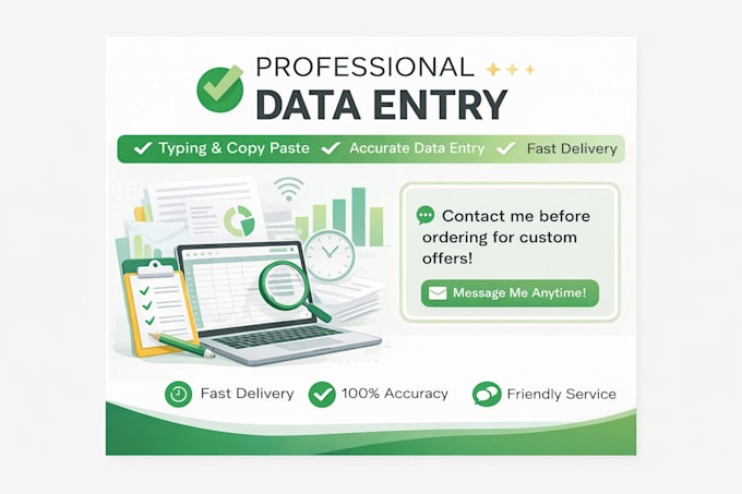 do fast data entry, typing and copy paste work