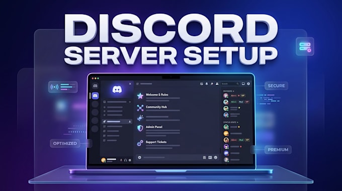 build professional discord servers for communities