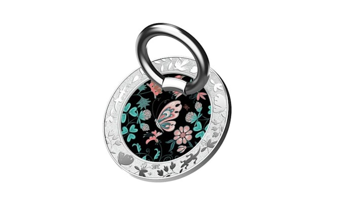 design enchanting innovative smartphone ring holder logo
