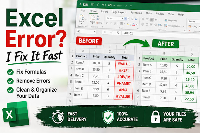 fix excel errors fast and correctly