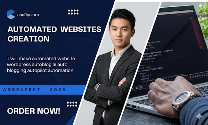 build ai powered automated wordpress websites and auto blogs