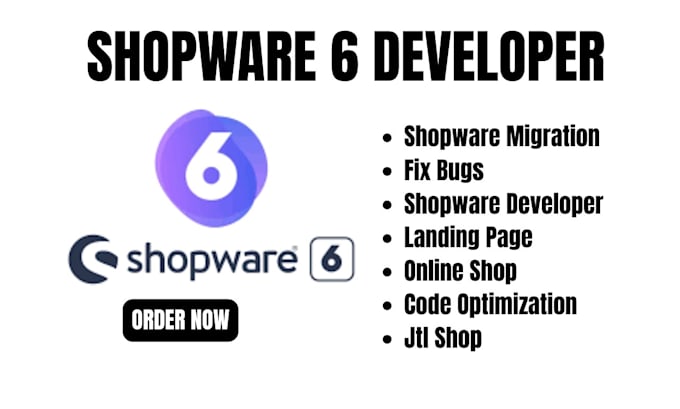 build shopware 6 website shopify ecommerce store design shopware developer