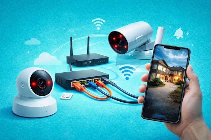 fix your wifi, router and cctv issues remotely