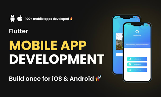 build a crossplatform flutter app for android and ios