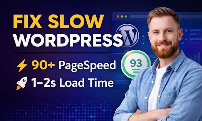 do wordpress speed optimization and fix slow website pagespeed