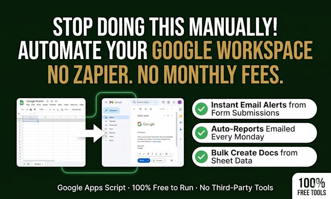 automate gmail, google calendar, and workspace with apps script