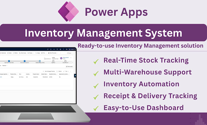 Pronto Inventory Fornecer um sistema de inventário pronto para usar construído no powerapps