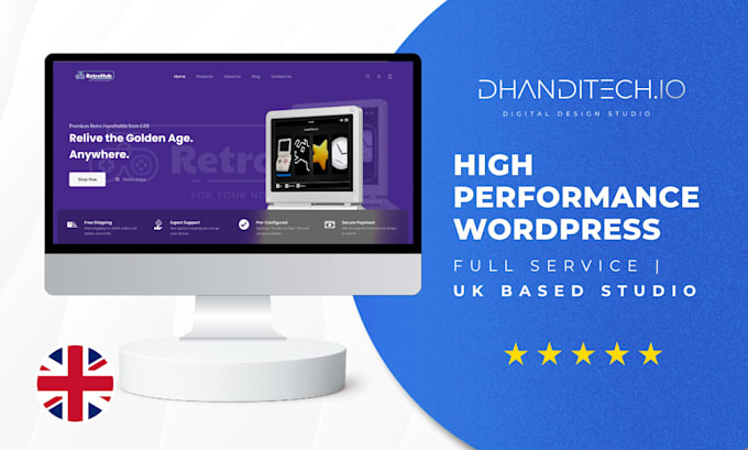 build a high converting wordpress website to grow your business