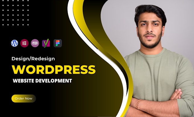 design, build, or redesign a modern wordpress website using elementor