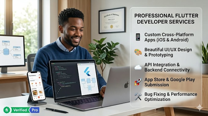 build a custom flutter app for your startup or business