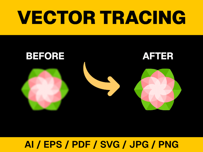 do vector tracing, vectorise image, and redraw logo in adobe illustrator