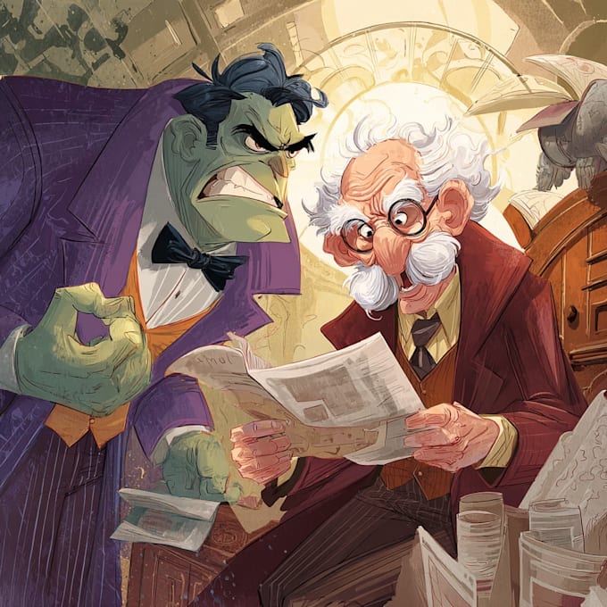 draw comic book illustration as a comic book illustrator