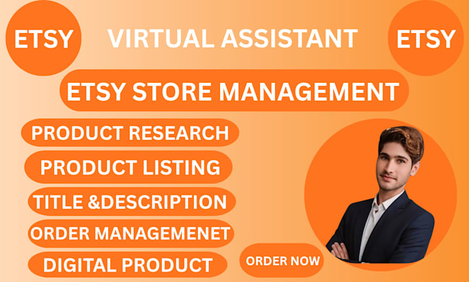 be your etsy store manager VA