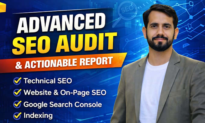 do complete on page and technical SEO, website audit and google indexing