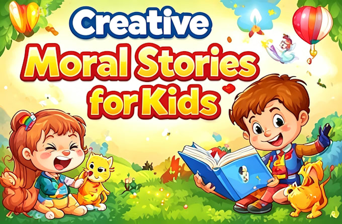 write fun and creative kids stories with morals