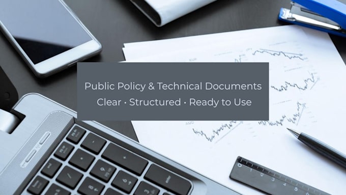 review and structure your document or report professionally