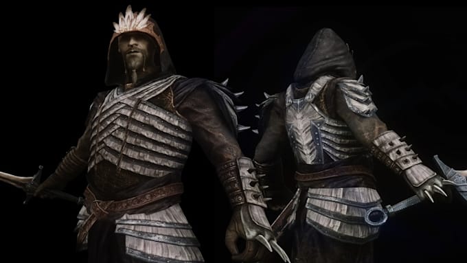 create custom skyrim weapons and armor mods including models and textures