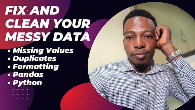 clean and process your dataset using python
