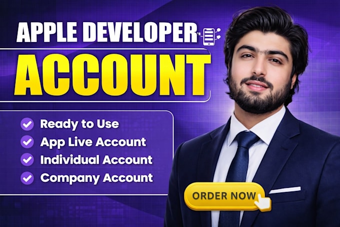 help you create apple developer accounts and guide you through