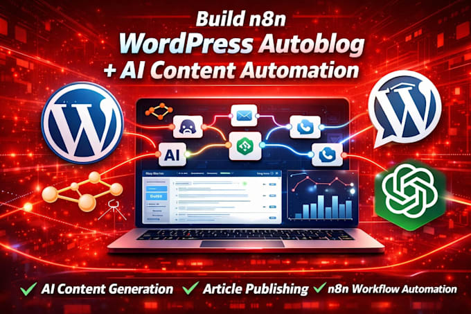 lemlist zapier n8n autoblog wordpress rpa automation ai content automation