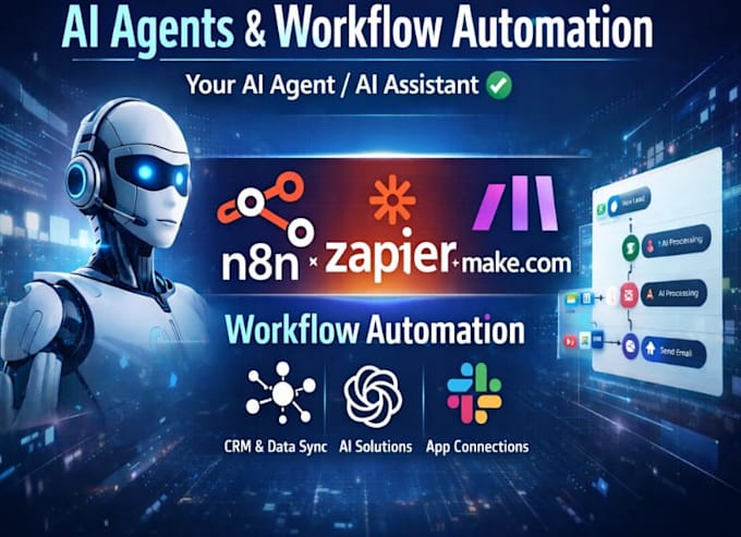 make automation, n8n automation, ai agent, vapi, retell, ai assistant